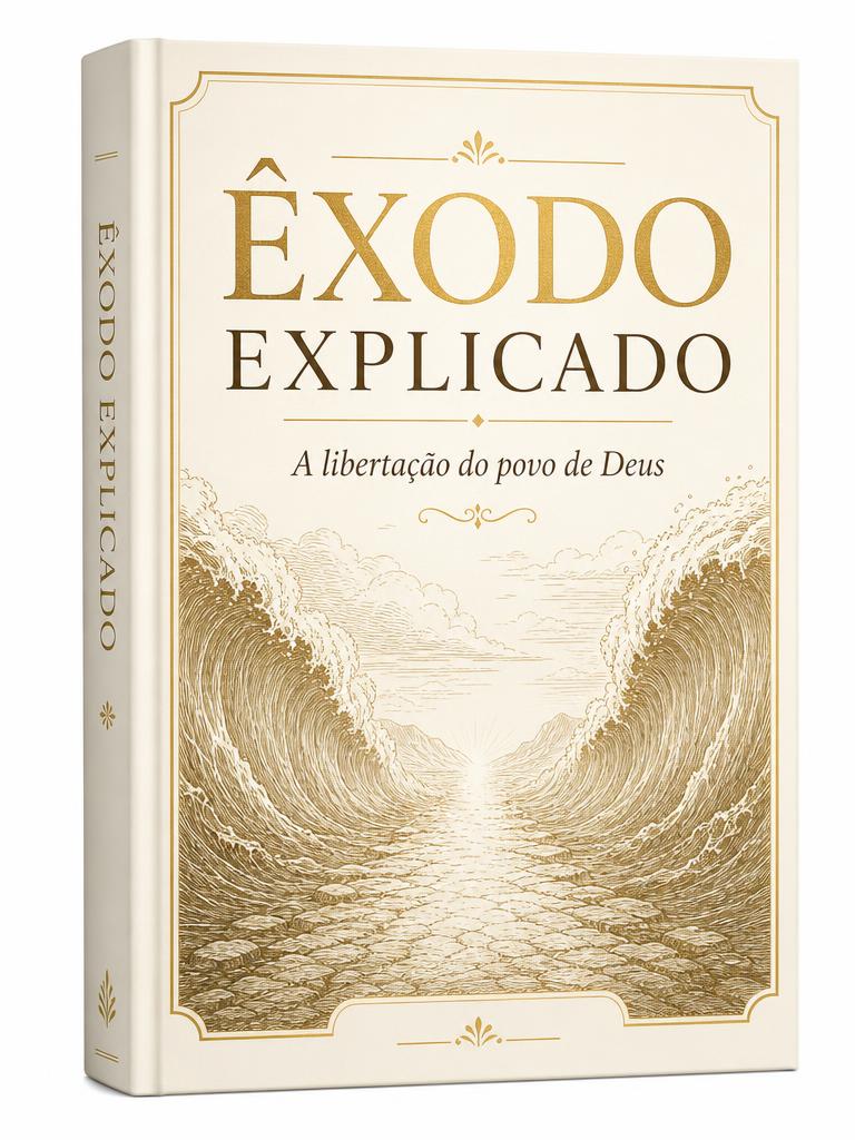 Capa do estudo Êxodo Explicado