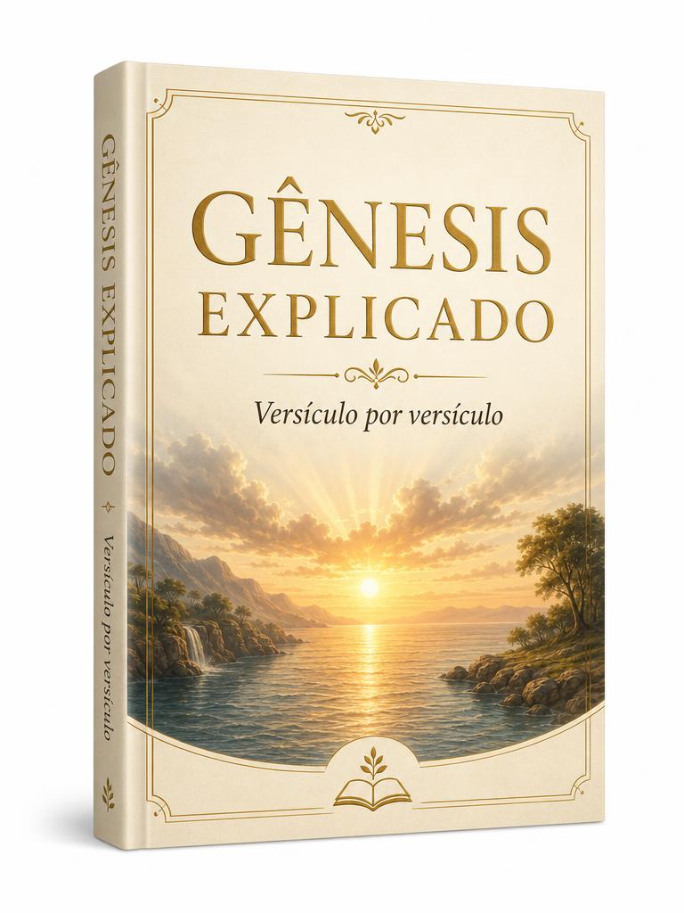 Capa do estudo Gênesis Explicado