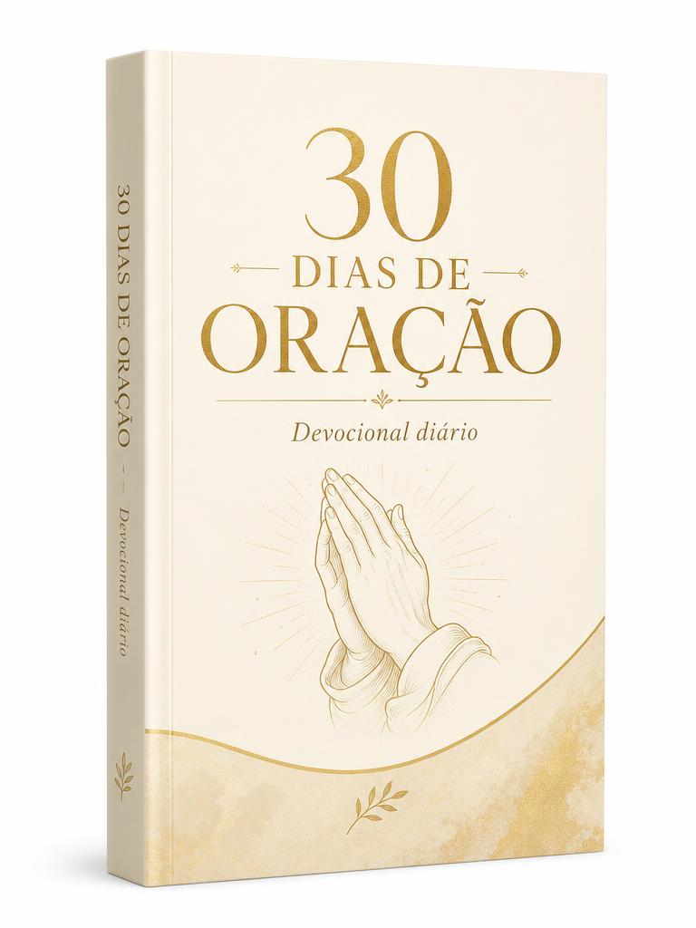 Capa do estudo 30 Dias de Oração